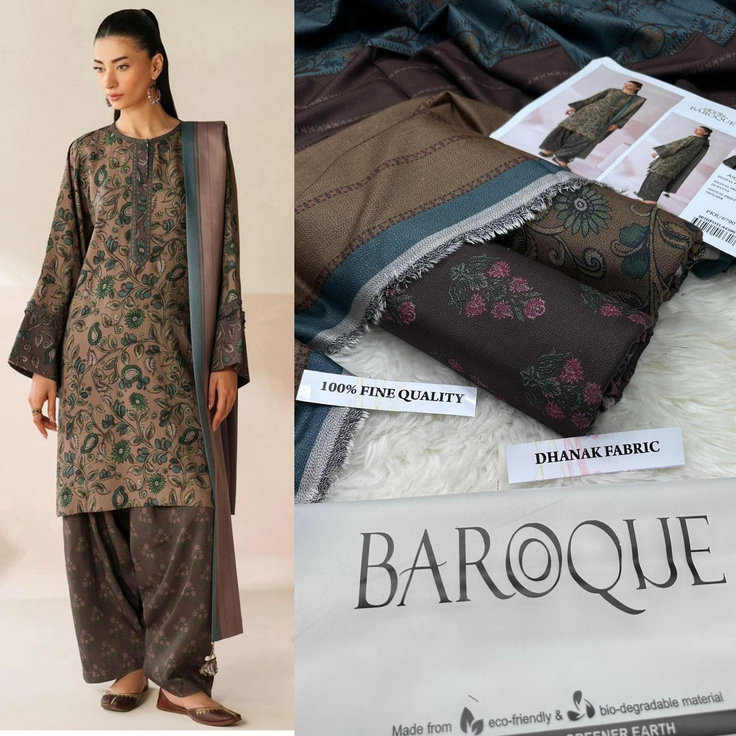 BAROQUE DIGITAL PRINT DHANAK