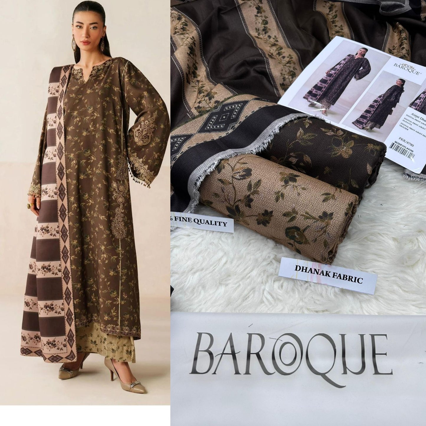 BAROQUE DIGITAL PRINT DHANAK