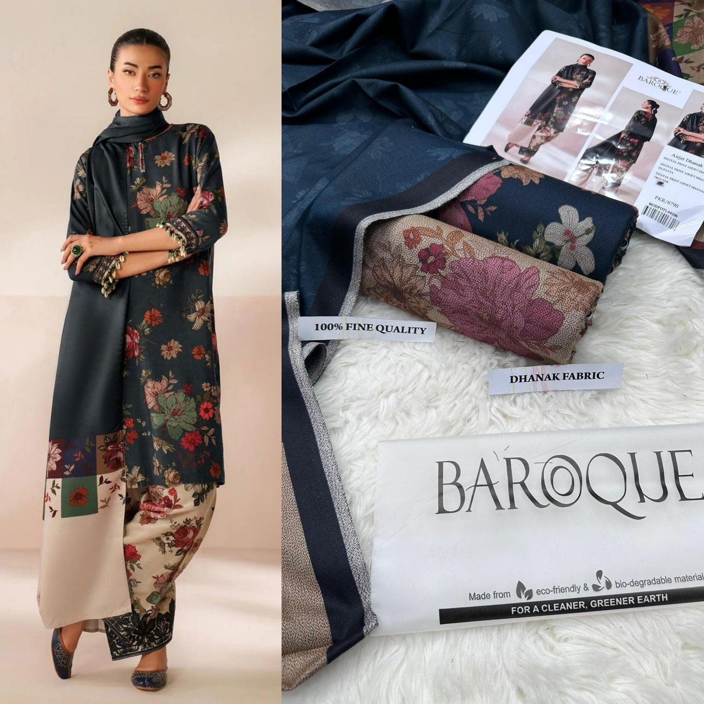 BAROQUE DIGITAL PRINT DHANAK