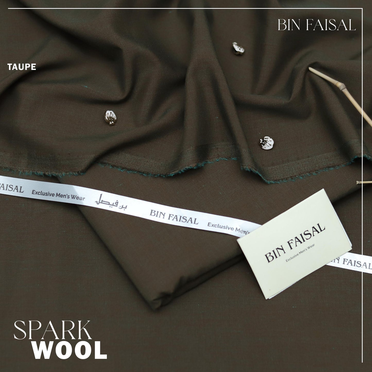 BIN FAISAL 100% Pure Super Luxury Spark Wool Winter Collection 2025