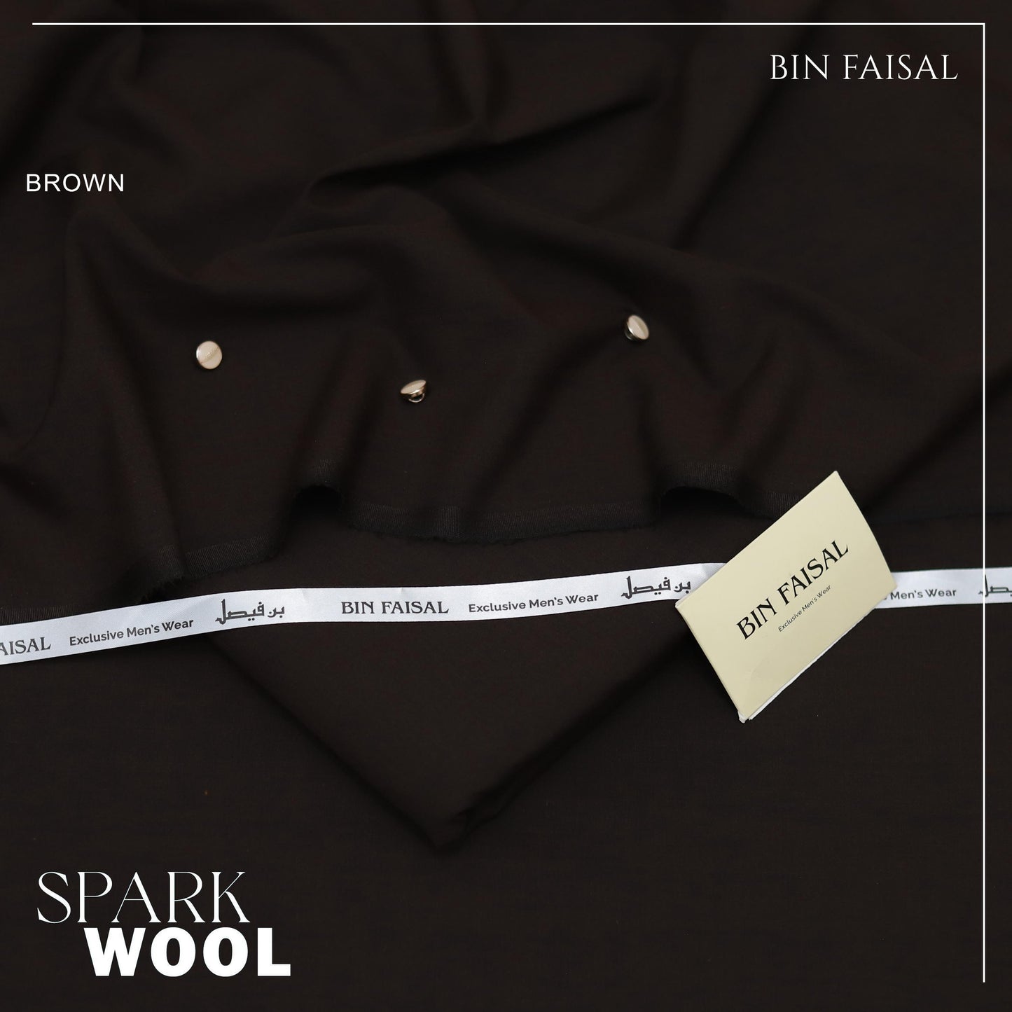 BIN FAISAL 100% Pure Super Luxury Spark Wool Winter Collection 2025
