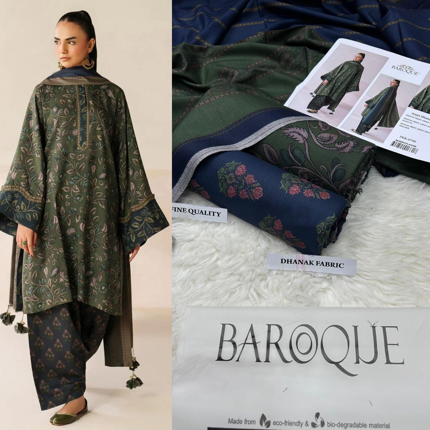 BAROQUE DIGITAL PRINT DHANAK