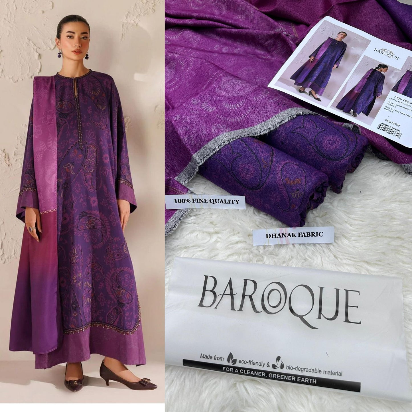 BAROQUE DIGITAL PRINT DHANAK