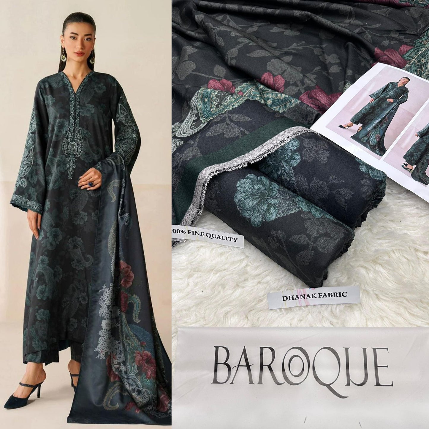 BAROQUE DIGITAL PRINT DHANAK