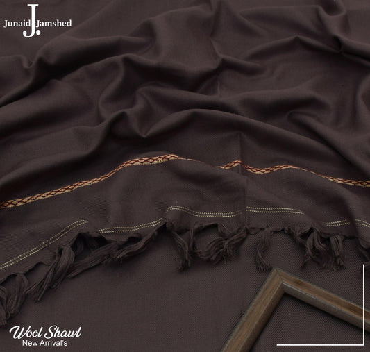 JUNAID JAMSHED PREMIUM WOOL SHAWL FOR MEN