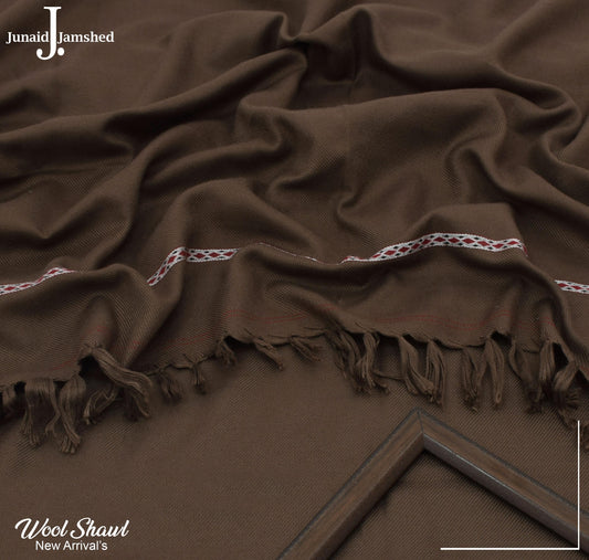 JUNAID JAMSHED PREMIUM WOOL SHAWL FOR MEN