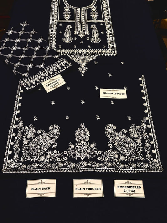 BAREEZE BEAUTIFUL EMBROIDED 2PC