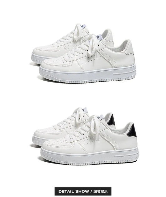 Summer Men's Shoes Breathable, Casual and Versatile Men's Shoes for Teenagers 2025 New Pure White Sports Sneakers for Students