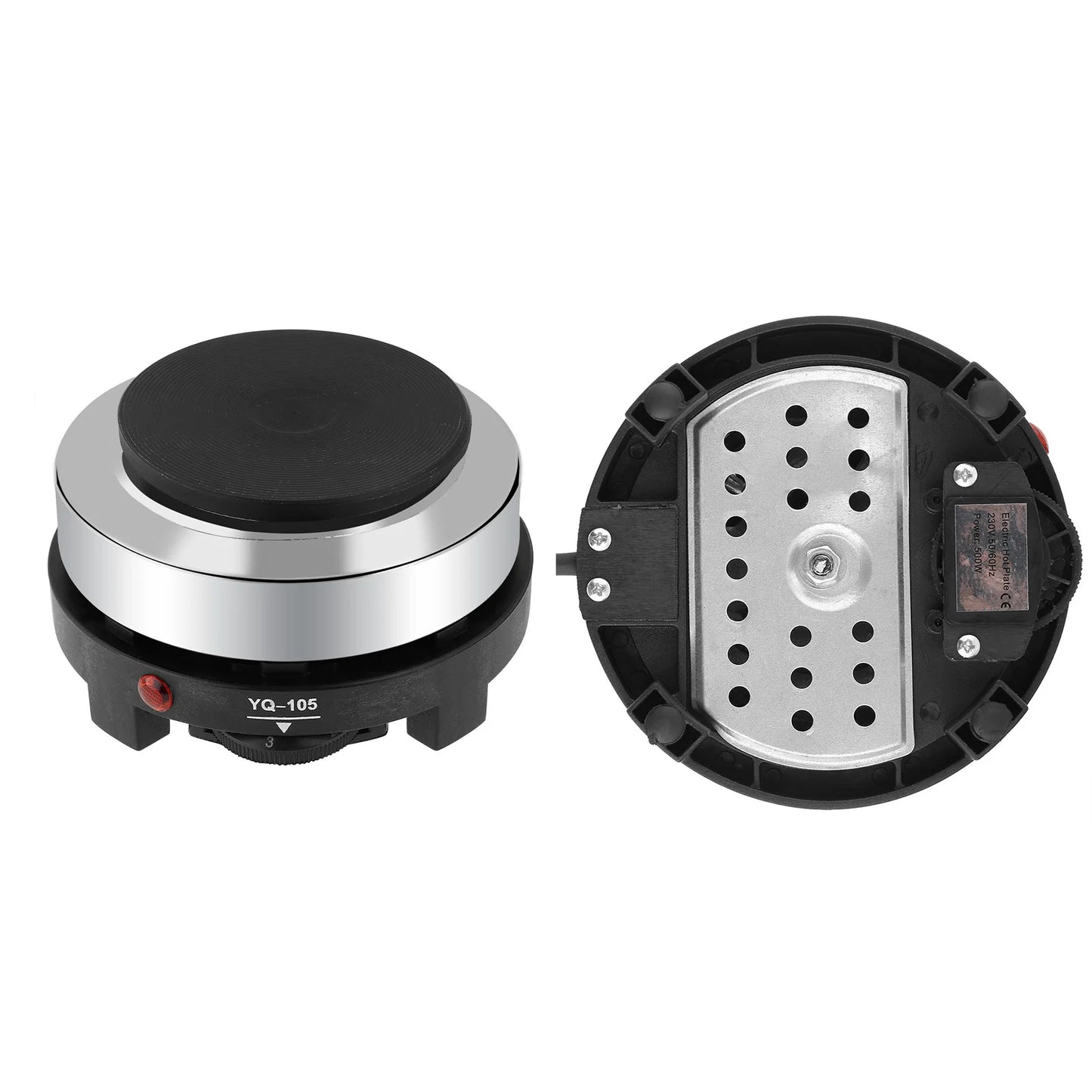 Portable 500W Electric Mini Stove Hot Plate Multifunction Home Heater EU Plug 220V