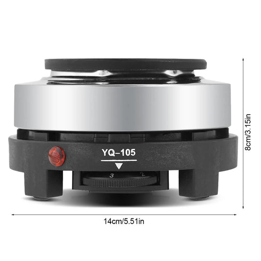 Portable 500W Electric Mini Stove Hot Plate Multifunction Home Heater EU Plug 220V